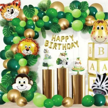 Balónková girlanda džungle 106ks - Cakesicq | Cukrářské potřeby