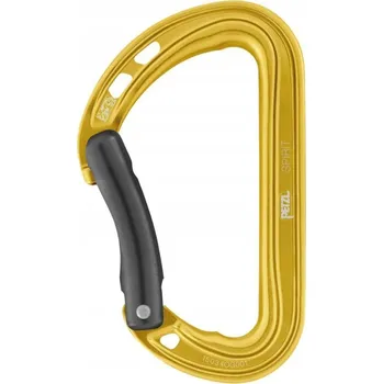 karabina Petzl Karabina Spirit Ohnutá Žlutá