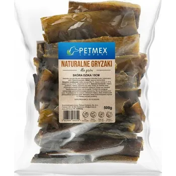Pamlsek pro psa Petmex Kančí kůže přírodní žvýkací pamlsek 500G
