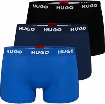 Boxerky Pánské boxerky Boss Trunk 3 ks balení, bavlněné slipy s přiléhavým střih