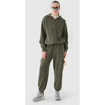 4F Dámské tepláky Olivová / Khaki XS