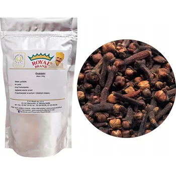 Koření CELÉ HŘEBÍČEK CELÝ 250g ESSENTIAL Celé Hřebíček GAT I Royal Brand