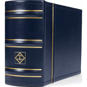 Poštovní známka Leuchtturm Album na 100 FDC - 195 x 130mm - modré