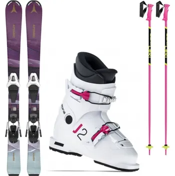 Sjezdové lyže Lyžařský set ATOMIC Maven Girl 100-110 cm + lyžáky Alpina + hole