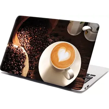 samolepka Sablio Samolepka na notebook Káva - 29x20 cm