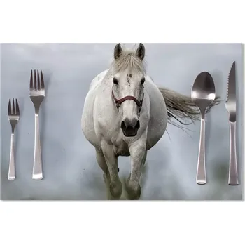 prostírání Sablio Prostírání Bílý kůň 3: 40x30cm