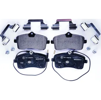 Brzdová destička Sada brzdových destiček, kotoučová brzda HELLA 8DB 355 020-671