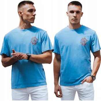 Pánské tričko PÁNSKÉ TRIČKO BAVLNĚNÉ S POTISKEM RX5492 - XXL