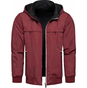 Pánská softshellová bunda Recea pánská bunda větrovka s odepínací kapuce Outide, velikost XXL