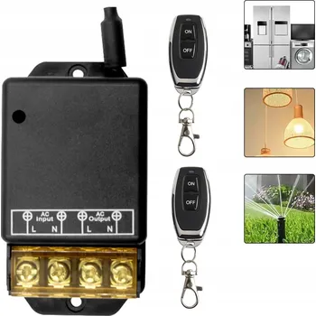 vypínač Bezdrátový spínač 30A pro dálkové ovládání světel v domácnosti 230V