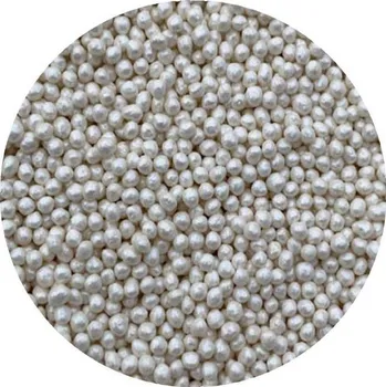 Cukrové perličky bíle metalické 2mm 1kg - I LOVE CAKES | Skvělé pro Váš domácí dort