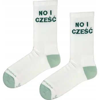 Pánské ponožky TakaPara Ponožky bílé velikost 41-45