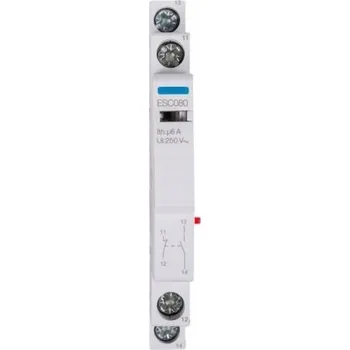 vypínač Hager ESC080 Pomocný spínač 6A rozpínací/spínací kontakt 230V