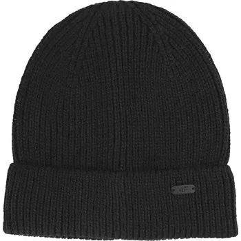 Čepice 4F zimní čepice beanie černá, velikost S