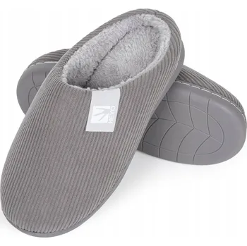 Dámské pantofle PANTOFLE SANDÁLE PÁNSKÉ TEPLÉ PANTOFLE BAMBOŠE UNISEX 40/41