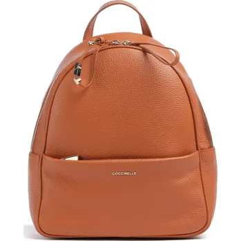 turistický batoh Coccinelle Nory Batoh 30cm, 9L, korálová, kůže, 50553013