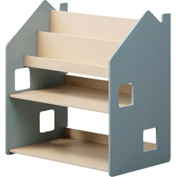 BusyKids Police na hračky a knihy modrá