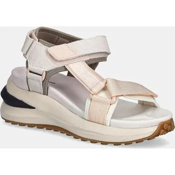 Dámské sandále Sandály Pepe Jeans WINSLOVE SPORT dámské, béžová barva, na platformě, PLS90708 01X, EUR 39