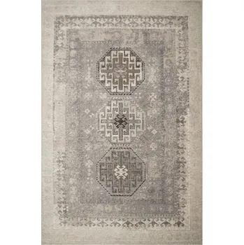 Koberec Koberec Dywilan Moon Torino Silver kosočtverce / ornamenty, šedý / modrý