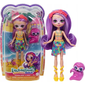 Panenka ENCHANTIMALS PANENKA + ZVÍŘÁTKO LENOCHOD HRX82