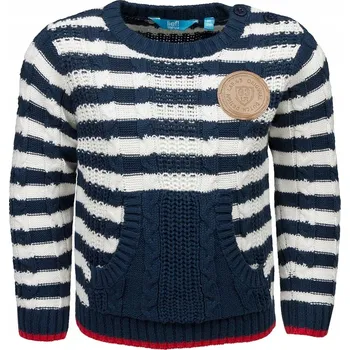 Chlapecký svetr Chlapecký svetr bez zapínání s proužky Lief, vel. 92