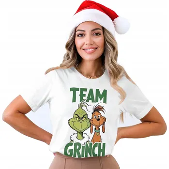 Tričko Vánoční Zábavný motiv POTISK Ideální jako Dárek dámské bílé XL