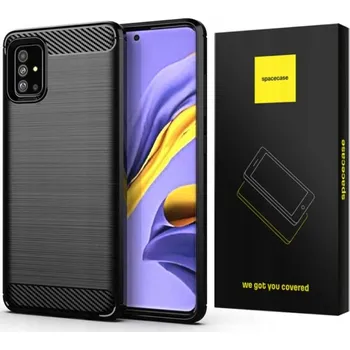 Pouzdro na mobilní telefon Zadní Kryt Spacecase pro Samsung Galaxy A71 černý