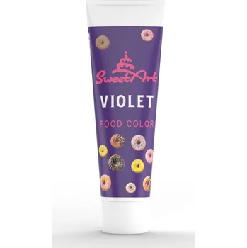 SweetArt gelová barva tuba Violet (30 g) ♡