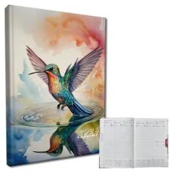 Diář Kalendarz 2026 A5 tygodniowy rozkładówka Koliber