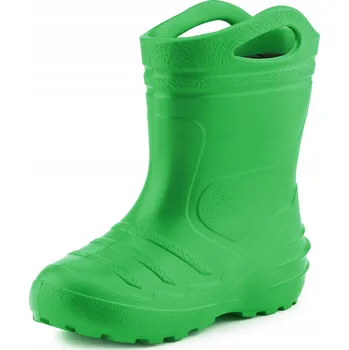 Pracovní oblečení Holínky dětské vyjímatelná vložka LEHKÉ GUMÁKY Zelené 23