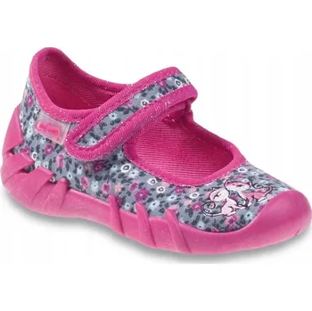 Dívčí bačkory Befado balerínky textilní, velikost 20