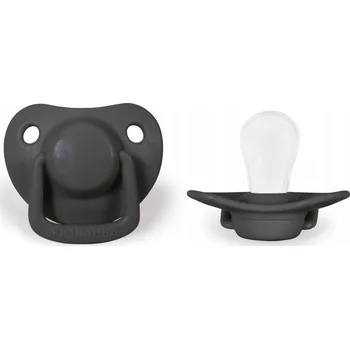 dudlíky Filibabba Dudlíky 2 ks 0m+ Kamenná šedá