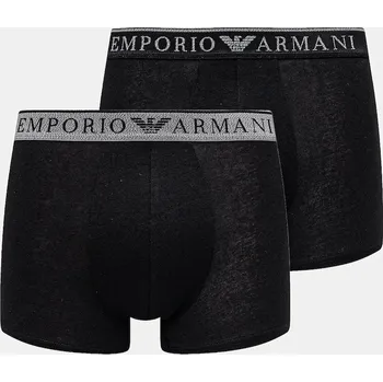 Boxerky Boxerky Emporio Armani Underwear 2-pack EM000252.AF10776 černá 99X, vel. M