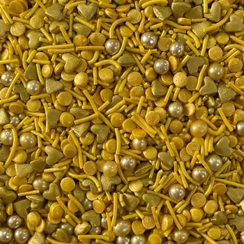 Přisada na vaření a pečení Cukrové zdobení zlatý poklad 80g - I LOVE CAKES | Skvělé pro Váš domácí dort