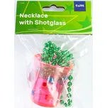 CZ distribuce FLEXIO Párty panák na řetízku "Havaj" plast 1 ks