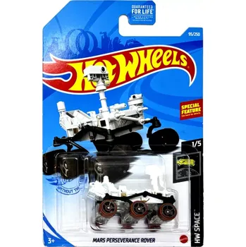 autíčko HOT WHEELS - Mars Perseverance Rover White (F2)