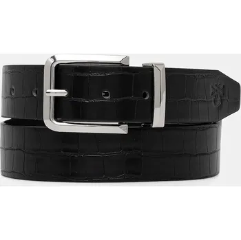 Opasek Pásek United Colors of Benetton dámský, černá barva, 63VHDL01D 99X, vel. L