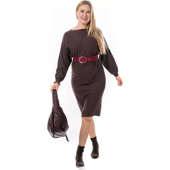 Opasek Dámský pásek HEDVIKA Vínová uni