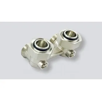 Ventil FORNARA Rohové uzavíratelné šroubení dvojité k radiátoru VK 3/4´´ EUROCONUS