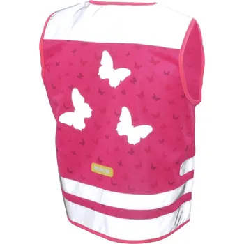 Pánská vesta WOWOW Dětská Reflexní vesta NUTTY JACKET S RŮŽOVÁ