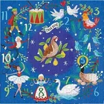 Galison Puzzle Dvanáct vánočních dnů 500 dílků