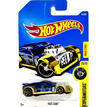 autíčko HOT WHEELS - Fast Cash Blue (F3)
