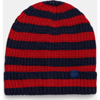 Čepice Dětská čepice United Colors of Benetton červená barva, 1370HA00C 1370HA00C.P.seasonal 33X, vel. 48