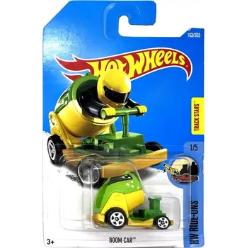 autíčko HOT WHEELS - Boom Car Yellow-Green (F2)