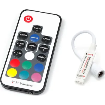LED osvětlení Ovladač LED pásků Koloreno s dálkovým ovládáním