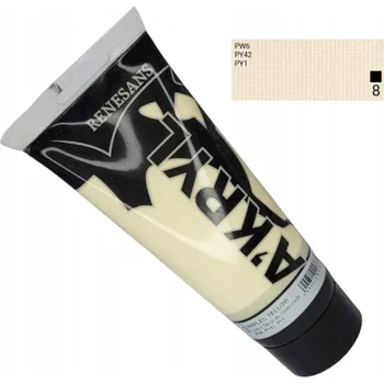 Vodová barva Akrylové barvy Renesans žlutá 1 ks 200 ml