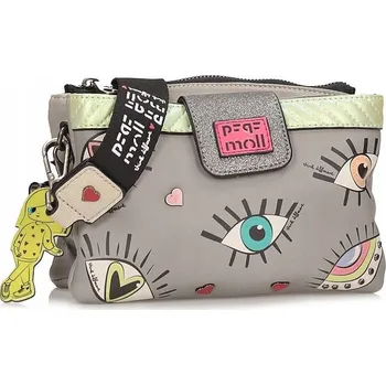 Pepe Moll shopper kabelka eko kůže šedá