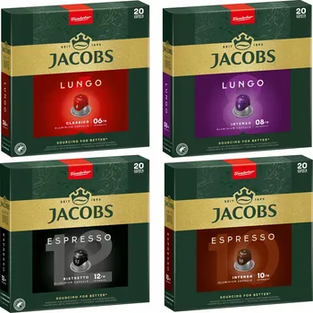 Kapsle do Nespresso Jacobs Lungo Classico 80 ks
