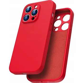 Pouzdro na mobilní telefon Zadní Kryt Smart-Tel pro Apple iPhone 15 Pro červené