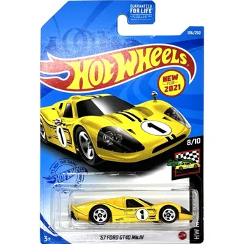 HOT WHEELS - '67 Ford GT40 Mk.IV Yellow (F2)
